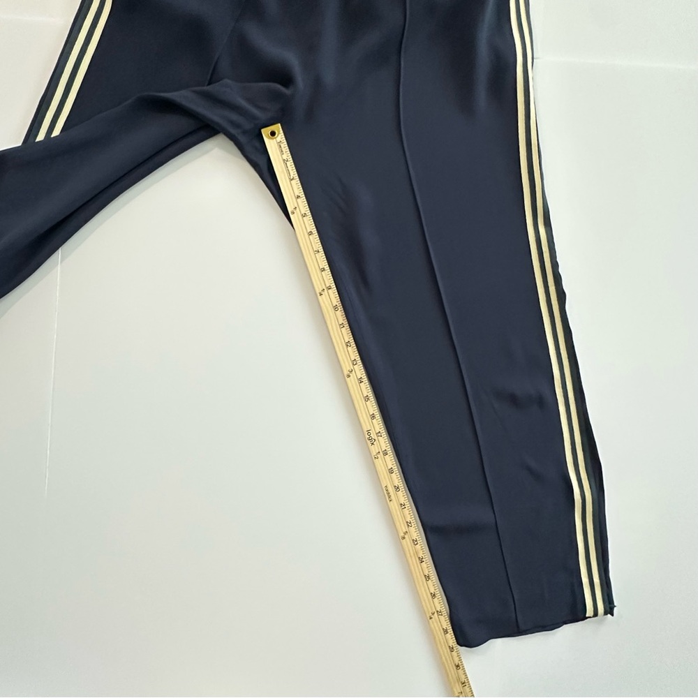 J. Crew Crepe Track Pants in Navy | 16 | NWT - Picture 9 of 16